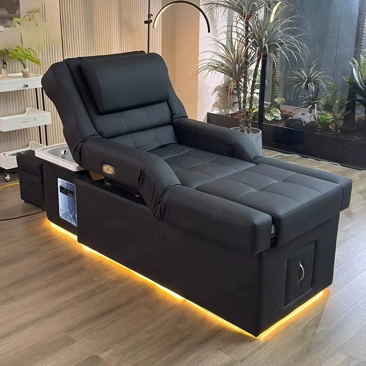 

Factory Custom Salon Head Spa Shampoo Bed Pedicure Massage Foot Spa Shampoo Chair