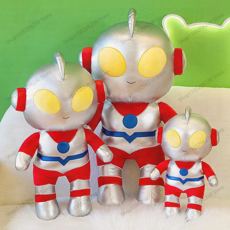 New Large Size Aote Man Plush Toy Doll Q Version Standing Soft Stuffed Animal for Kids Birthday Gift Ideal Childrens Present