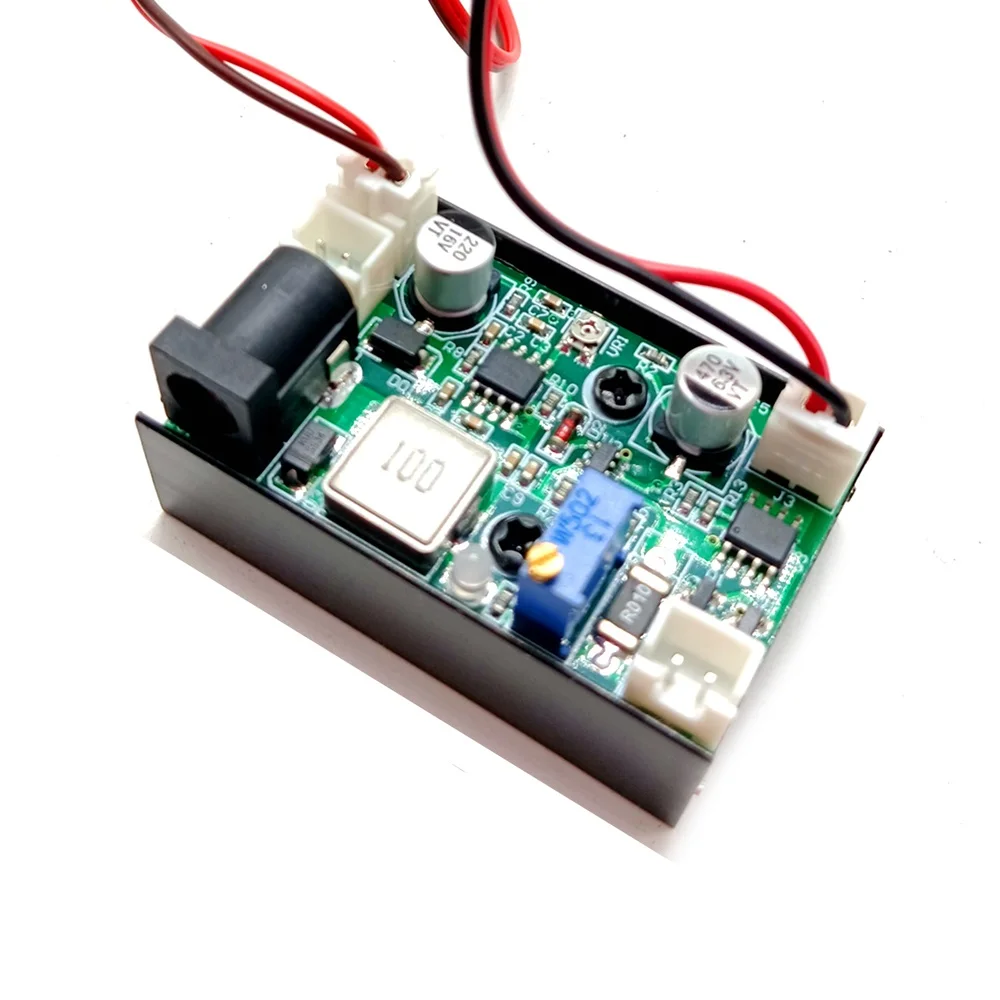Focusable 405nm 50mW Violet/Blue Laser Dot Module TTL +Long-time Working