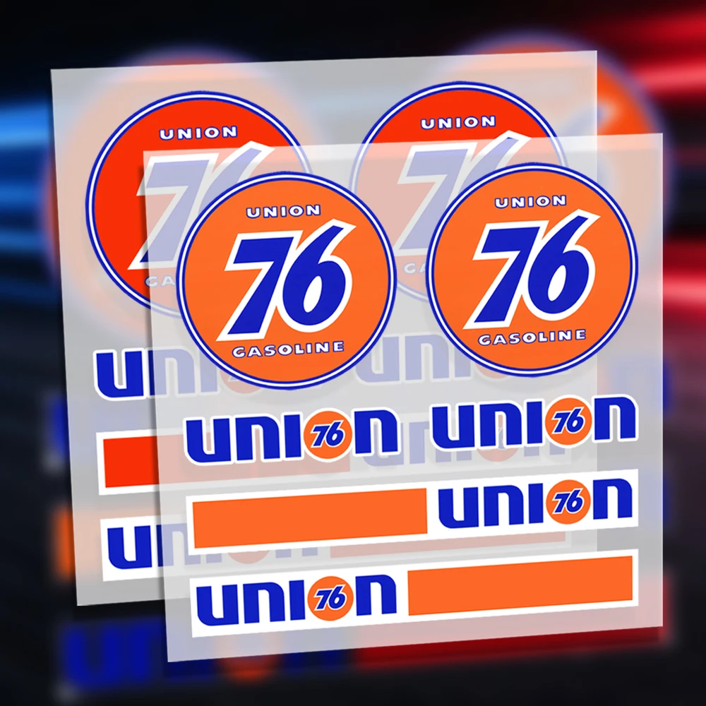 Vintage Retro Round Number 76 Style Vinyl Stickers, Reflective Waterproof Decals for Car Motorcycle Helmet Garage DIY Decor