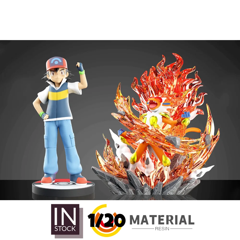 

[PREORDER] Фигурка из смолы 1/20 [SSS] - Ash & Infernape