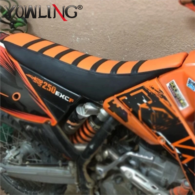 Gripper Seat Cover Rubber Soft Stretchy Non-slip Accessories For For Honda Yamaha Suzuki Kawaski Dirt Bike Off Road Motocross
