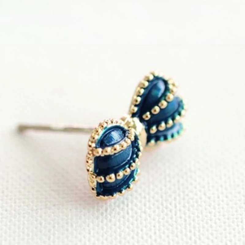 Mix Wholesale New Arrival Vintage Fashion Retro Cute Bow Earrings  Exquisite Fashion Woman Jewelry
