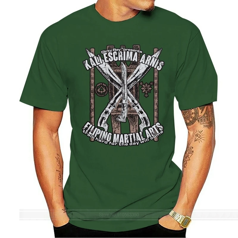 t shirt Dirty Ray Martial Arts  Filipino Kali Escrima Arnis Men's Short Sleeve T-Shirt