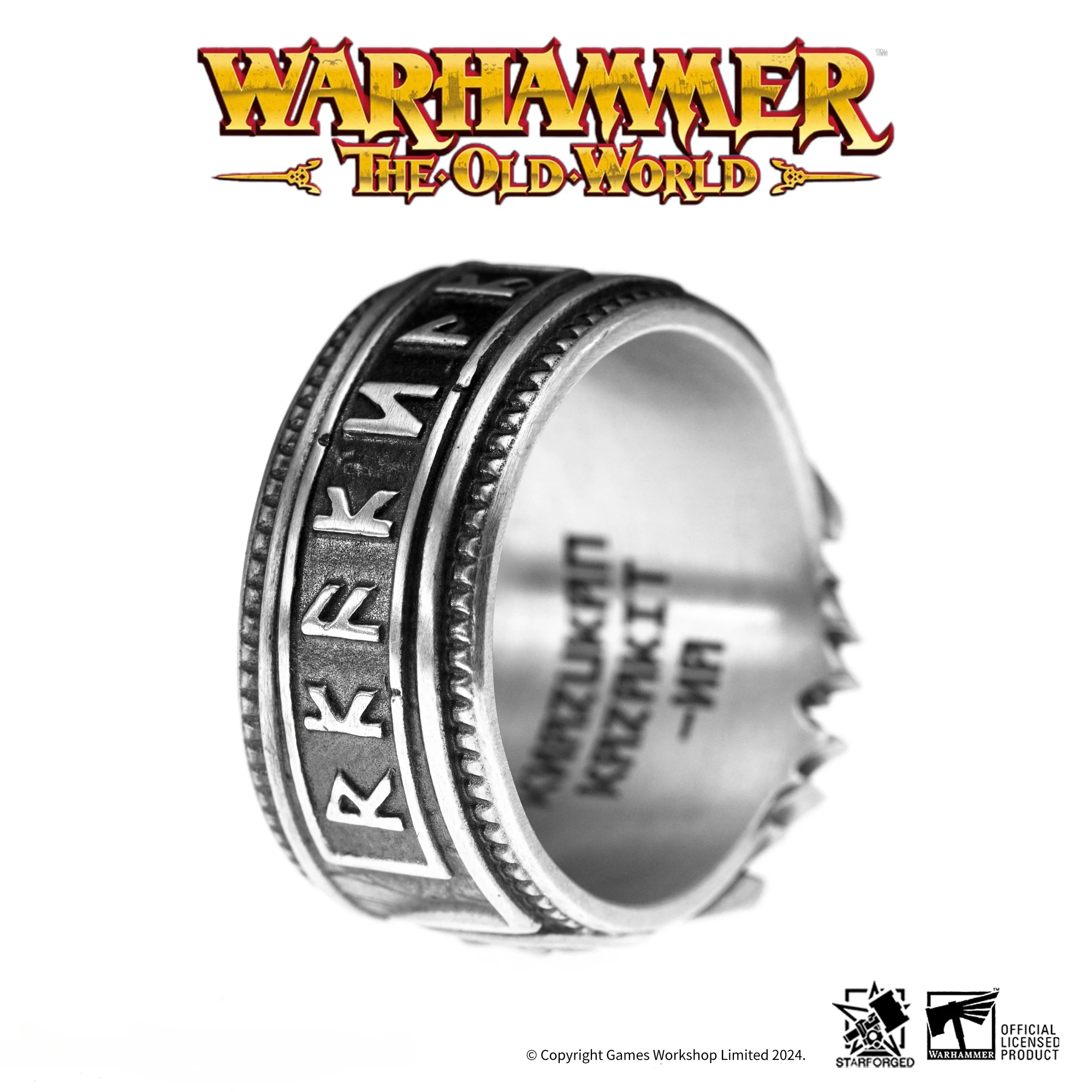 StarForged Star Forged Warhammer, Ancient World Surrounding Dwarves, Iron Crushers, Sigma Age Ring