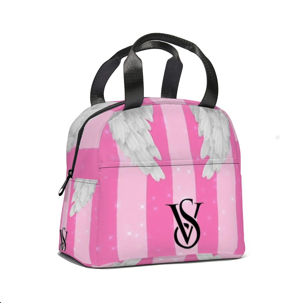 Hot-Sale-Like-Victoria-S-Secret-Style Lunch Bag for School Waterproof Picnic Thermal Cooler Insulated Lunch Box Women Kids