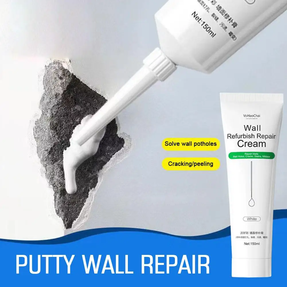 150ml Wall Repair Agent Quick-drying Mildewproof Waterproof Wall Repair Paste Tile Ceramic Tile Beautification Wall Joint Agent