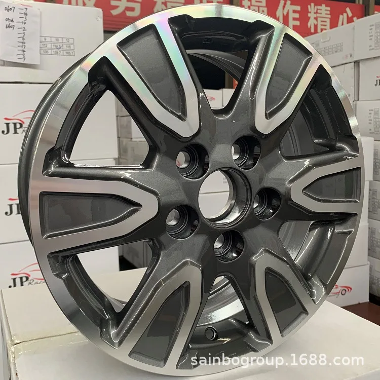 

Suitable for F88922 15-inch 5x114.3 gun gray car surface, Shengbo car modified aluminum alloy wheel rim