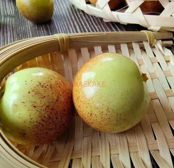 1PCS Simulated winter jujube foam fake fruit winter jujube model shop window display fake winter jujube decoration props