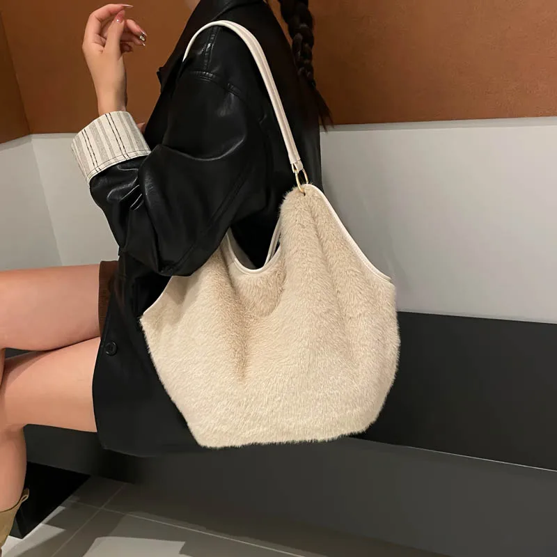 2025 خريف/شتاء جديد ليوبارد طباعة أفخم حمل حقيبة ركاب حقيبة عادية متعددة الاستخدامات سعة كبيرة الكتف حقيبة تحت الإبط 8815YM #6