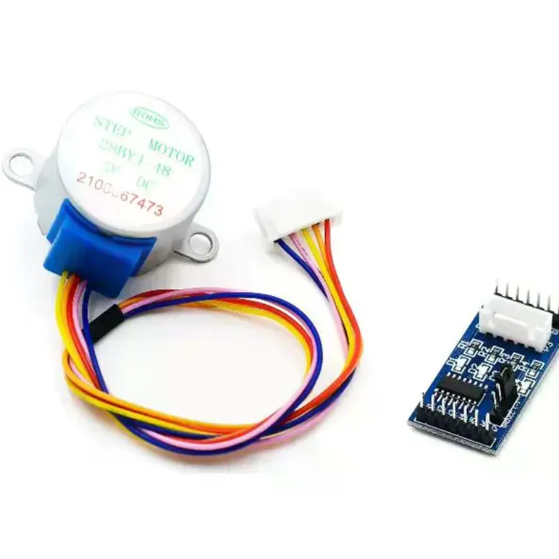 1 Set 25mm 28BYJ48 4-Phase DC 5V Reduction Gear Stepper Motor with ULN2003 Driver Board for Arduino DIY Kit