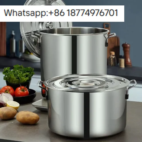 

Металлическая портативная кастрюля Zhongji из нержавеющей стали с крышкой, подходит для использования в отелях и дома, многофункциональная кастрюля, 300x300 мм