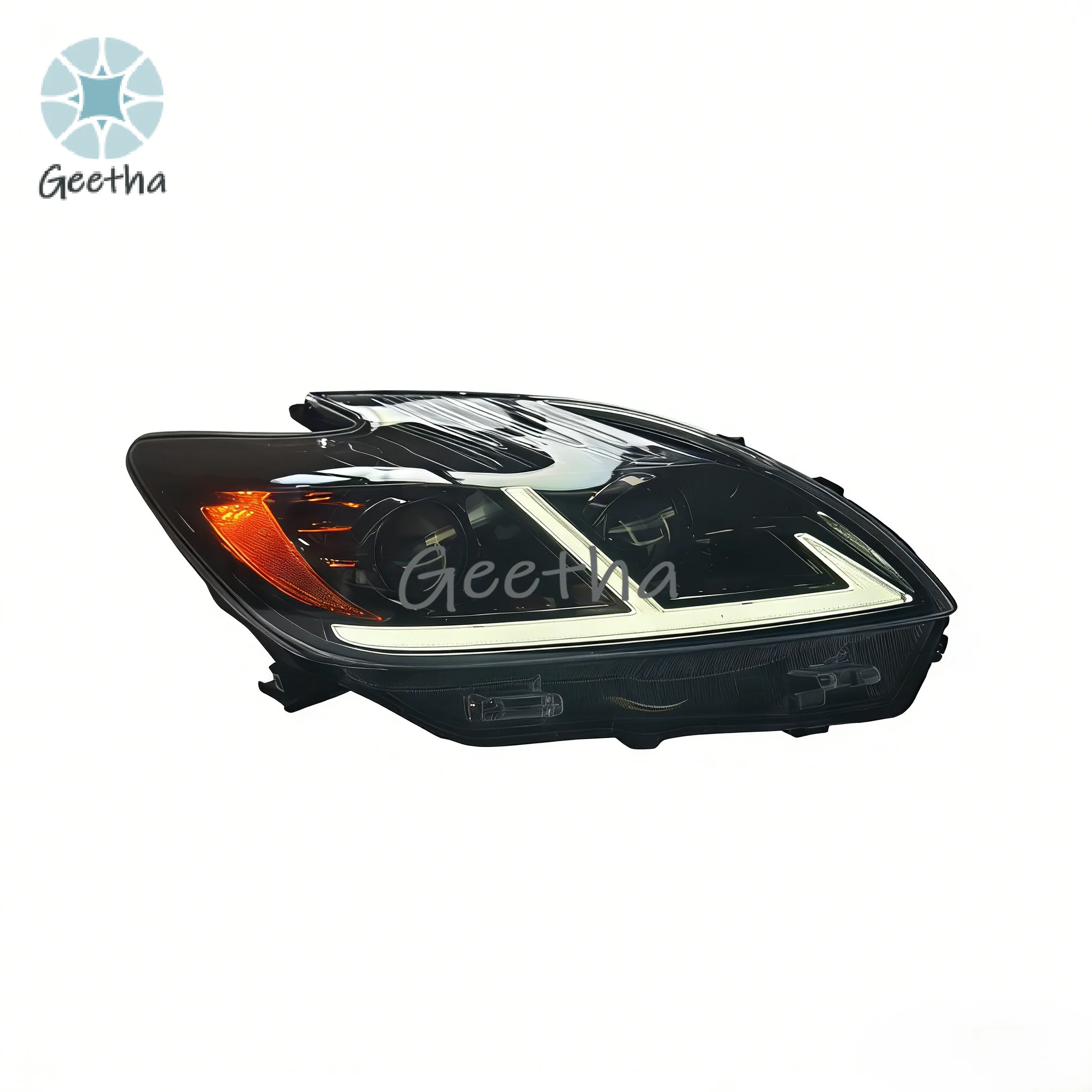 For New Design 2009-2015 for 3-generation Toyota Prius XW30 2 Lens LED Auto Headlight Assembly Dynamic Signal Lamp