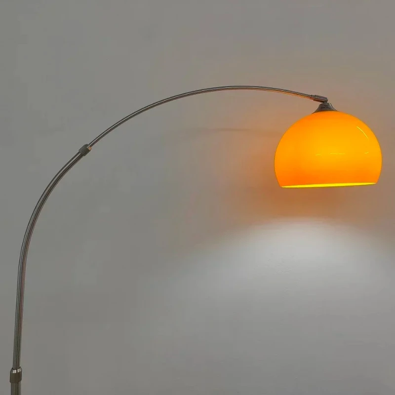 

Creative Led Floor Lamp Living Room Bedroom Stainless Steel Floor Lamp Simple Personality Curved Floor Lamp