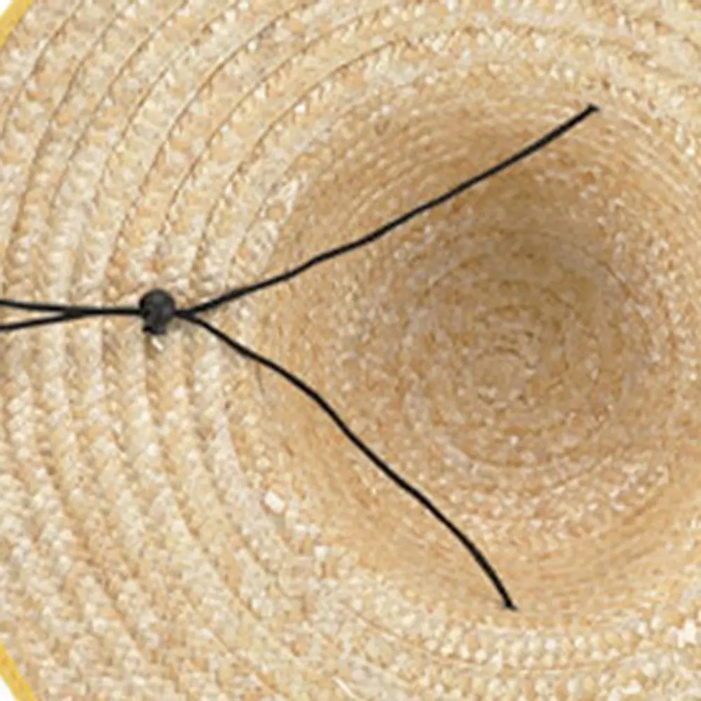 Neuer atmungsaktiver Strohhut mit breiter Krempe, Sonnenschutz, verstellbarer Fischerhut für Damen und Herren