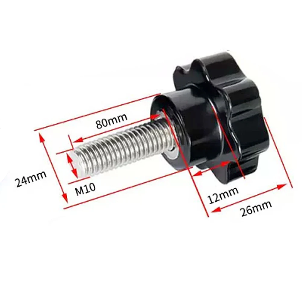 Metal Screw For Thrustmaster T300 T150 T300RS T500 458 Fixation Simulator Steering Wheel Rack Support Clamp Screw 80mm 100mm