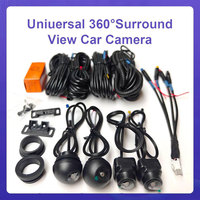 360 camera For Car AHD 3D 360 car camera degree bird view system Auto Car Camera with DVR night vision wide 360 degree camera