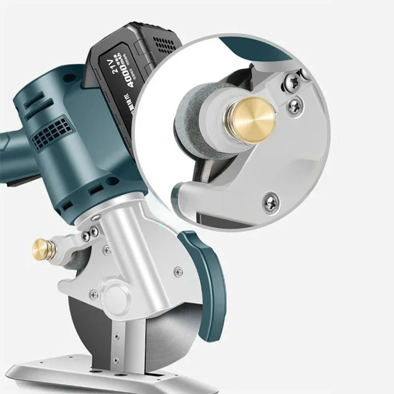 Wireless Lithium Battery Electric Scissors Electric Cloth Cutting Machine Clothing Fabric Carpet Leather Charging Circular Knife