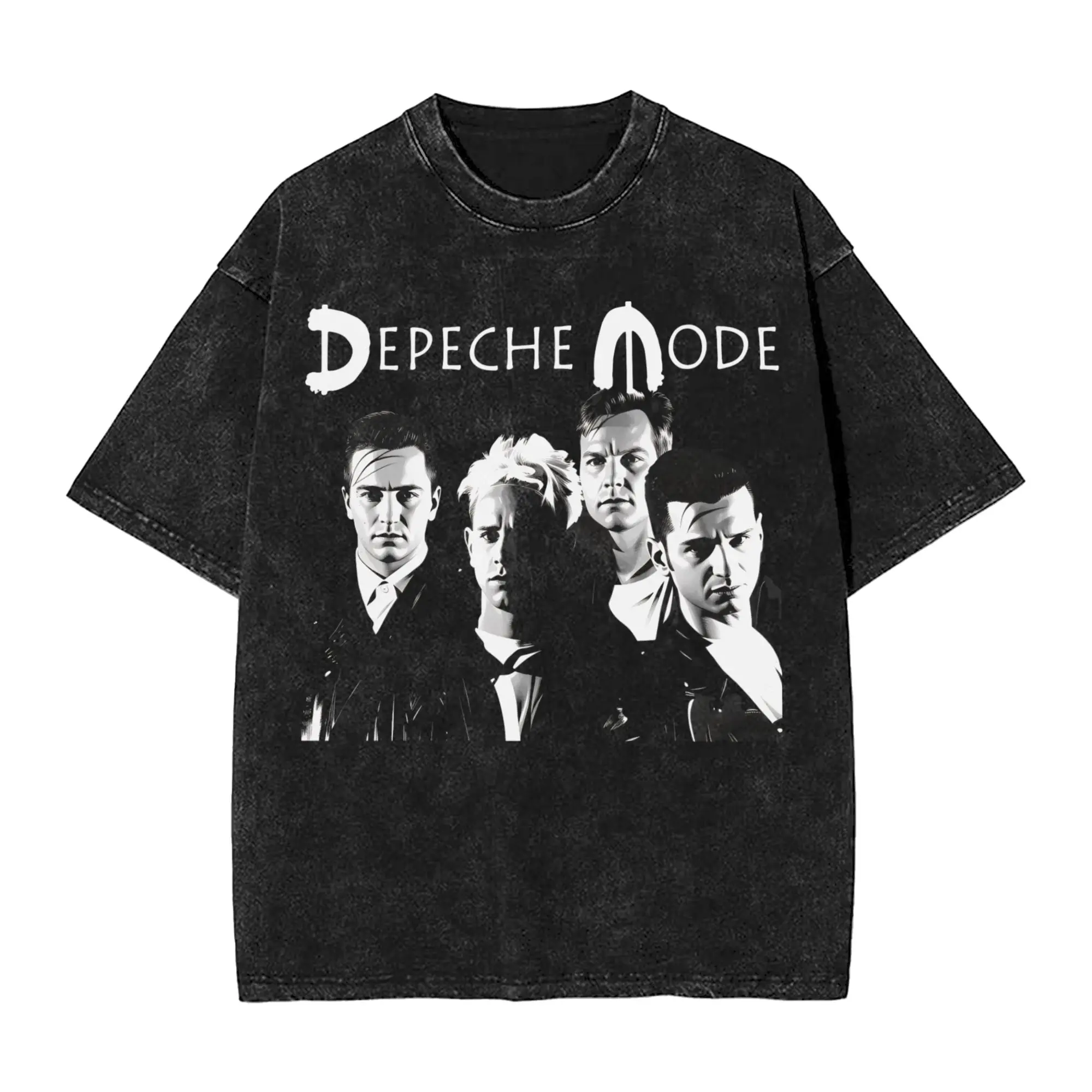 Depeche Mode Violator Washed T-Shirt Male  Street Style Casual T Shirts Summer Comfortable Harajuku Tees Printed Plus Size Tops