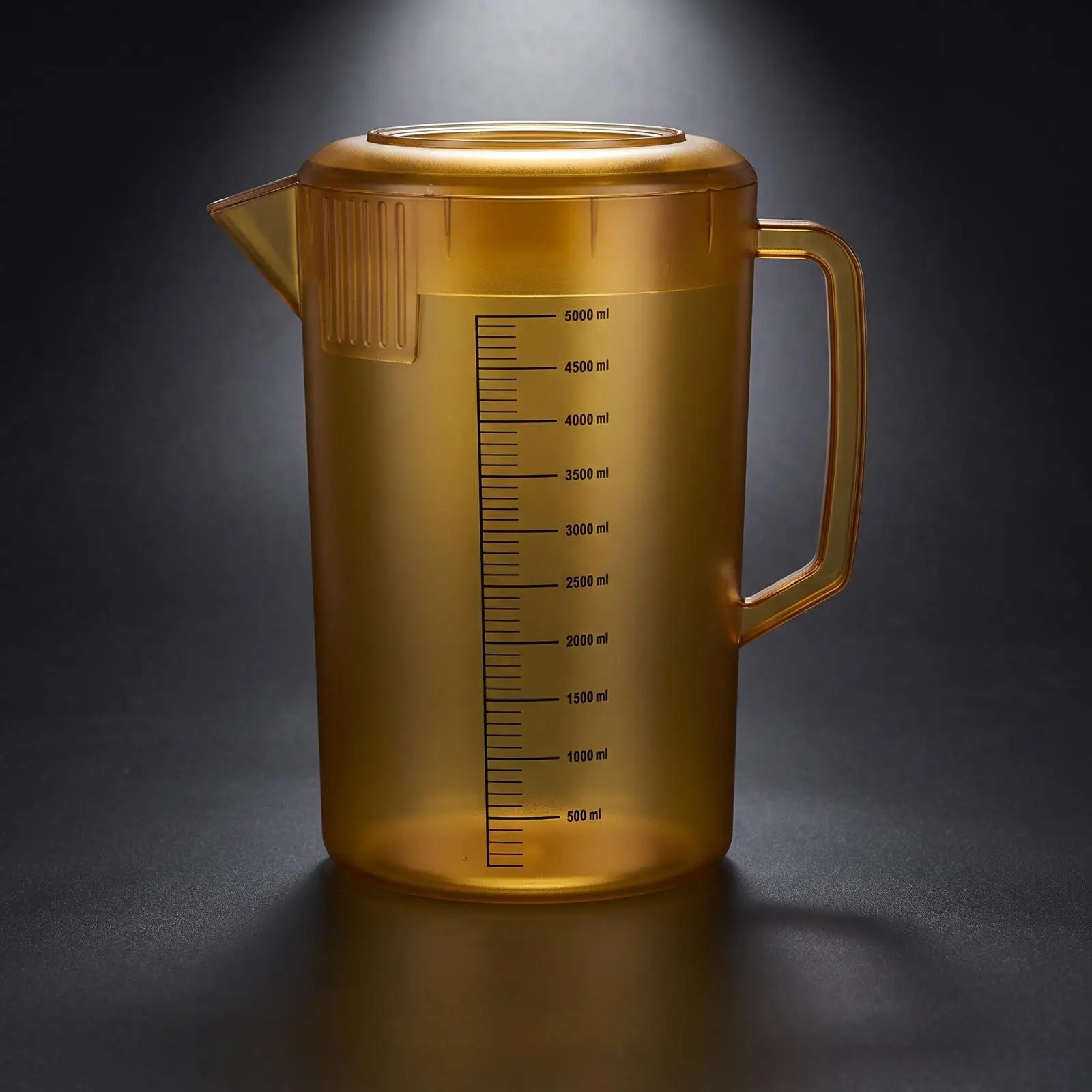 Shatterproof Drink Pitcher with Spout and Handle Heat Resistant Carafe for Cold Water Juice Serving
