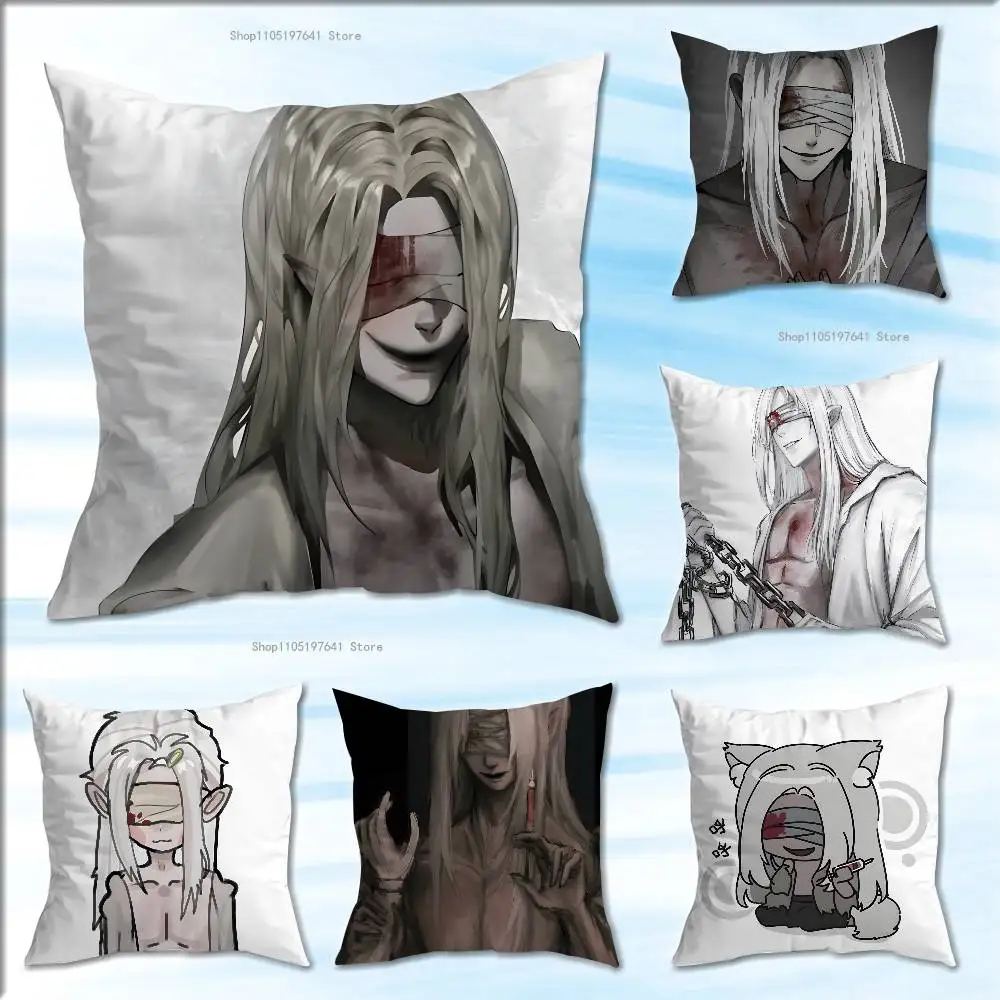 Mr Silver H-Homicipher Pillow Case Cushion Cover Home Decor Birthday Gift Pillowcover