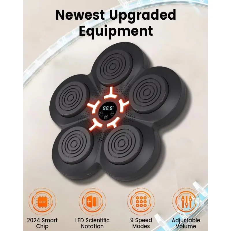 Multifunctional Intelligent Music Wall Mounted Boxing Machine Music Boxing Machine Sensitive Response Stable Build For Home