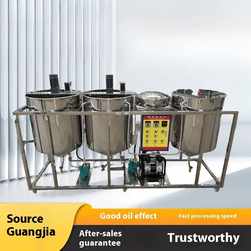 Small Equip, New Type Tea Seed Pressure Pressing And Refining Production Line, Complete Set Of Cold Pressed Walnut Oil 2025