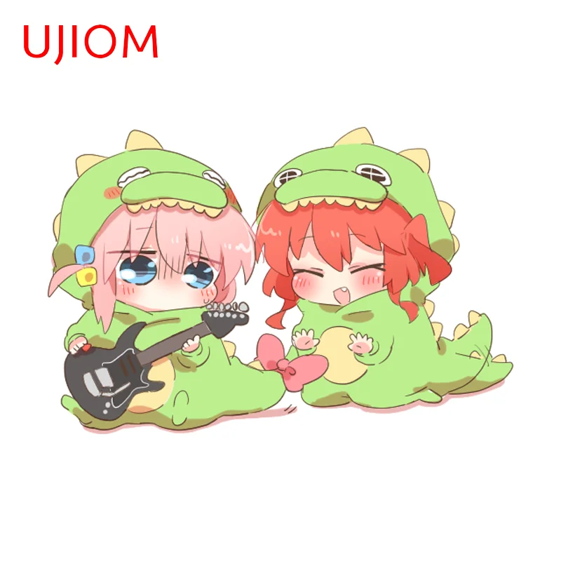UJIOM Kita Ikuyo Gotoh Hitori Cartoon Graphics Wall Sticker Practical Fancy Wardrobe Decal Creative Adorable Adhesive Decoration