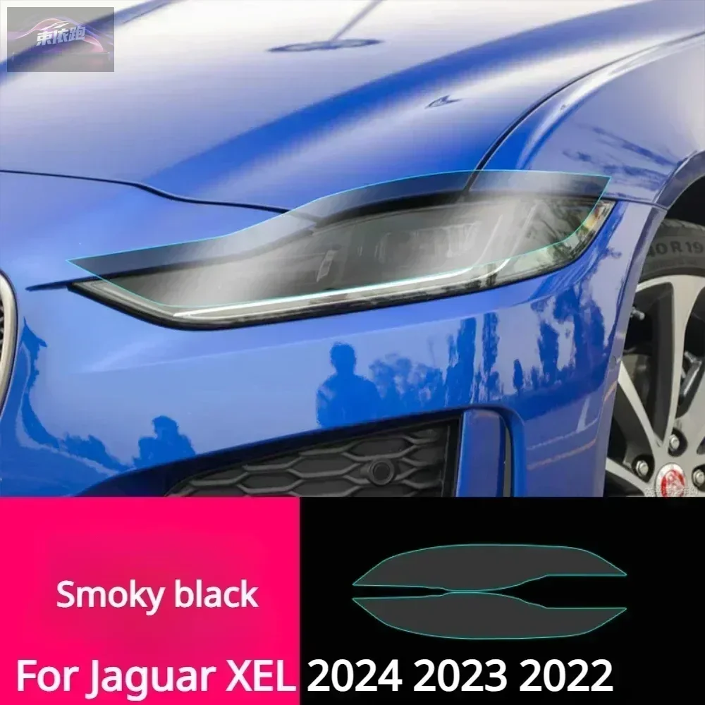 

For Jaguar XEL 2024 2023 2022 Car Exterior Headlight Anti-scratch TPU PPF Protective Film Repair Film Refit Sticker Accessories