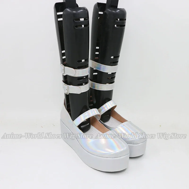 ホロライブ NEEDY GIRL OVERDOSE KAngel コスプレ靴カスタム男性女性ユニセックスエンジェルちゃん美しいハロウィンコスプレ靴