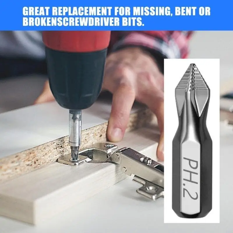 94PC 10Pieces 25mm Screwdriver Bit With Strong Connection For Professional Use Enhances Safety With Antislip Design