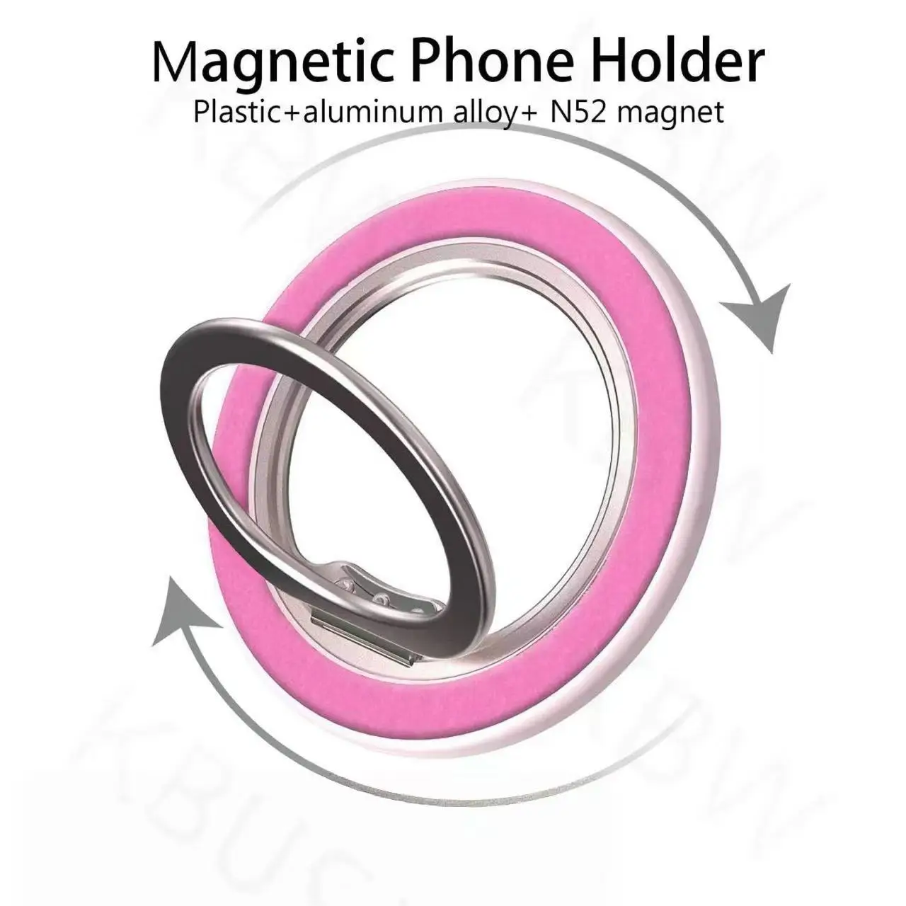 

NEW For Magsafe Metal 360° Magnetic Phone Holder Ring Desktop Portable Folding Phone Aaccessories Support Universal Ring Stand