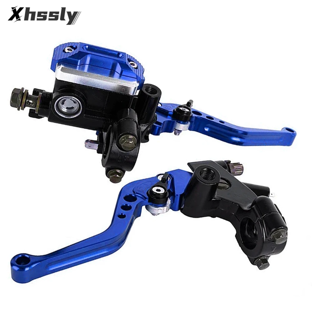 CNC Motorcycle Clutch Levers 22mm Brake Master Cylinder Pump For DUCATI 848 TRIUMPH street triple YAMAHA raptor 660 SUZUKI gsxf