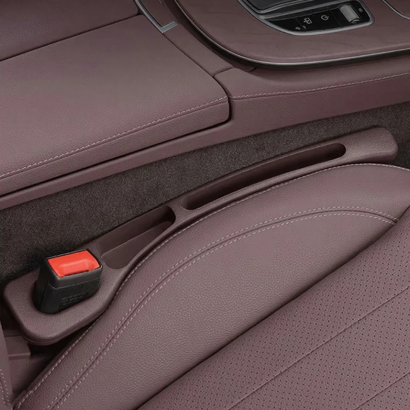 Car Seat Gap Plug Strip Leak-Organizer Proof Strip Filler For Skoda Fabia Scala Octavia Superb Kamiq Karoq Enyaq iV Accessories view 3