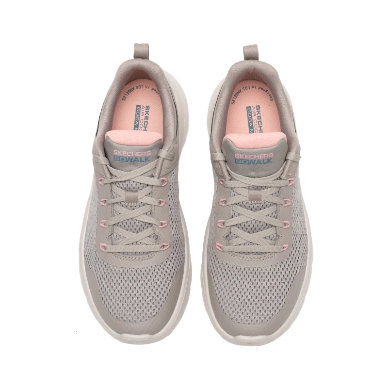 

Skechers Go Walk Flex Women's Fashionable Lace-Up Casual Shoes Breathable Walking Shoes Training Shoes Cushioning Comfortable Breathable Running Shoes 124817-Tppk