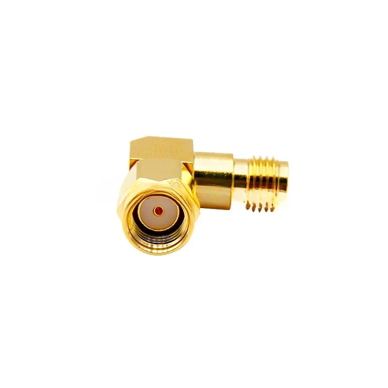 High Frequency Adapter RPSMA-JWK-1 SMA Inner Screw Inner Hole To Outer Screw Inner Needle Right Angle Elbow