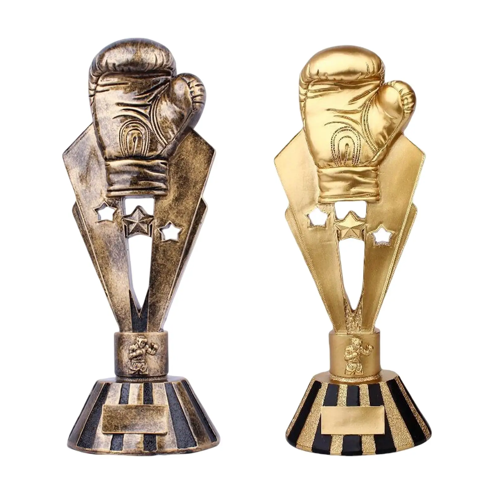 Boxing Glove Trophies Boxing Award Highly Detailed Ornament Art Boxing Glove Sculpture for Living Room Party Favor Bedroom Decor