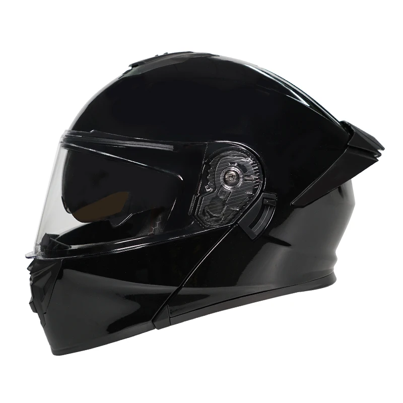

Winter Warm and Fashionable Motorcycle Helmet with Full Face and Full Helmet and Double Lens Reversal