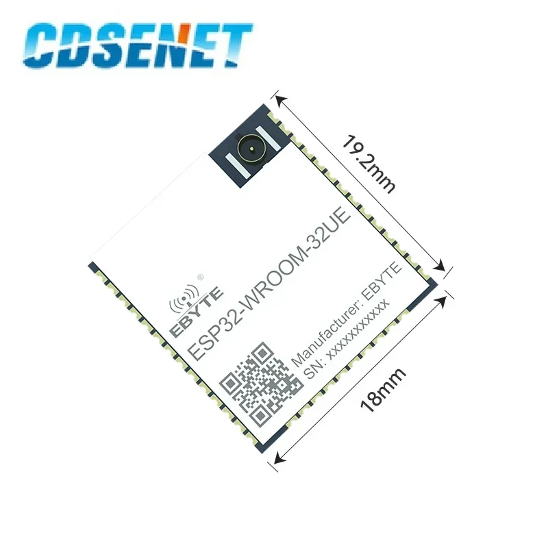 CDSENET ESP32 Dual Core Mcu 2.4G ESP32-D0WD-V3 WIFI WROOM WROVER ESP32-WROOM-32UE 20dbm Fern 400m IPEX Antenne For Smart Home