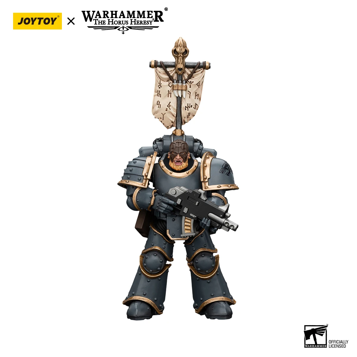 [Op Voorraad] Joytoy Warhammer 30K De Horus Ketterij 1/18 Actiefiguur Ruimtewolven Grijs Doder Pack Anime Model Speelgoed Cadeau