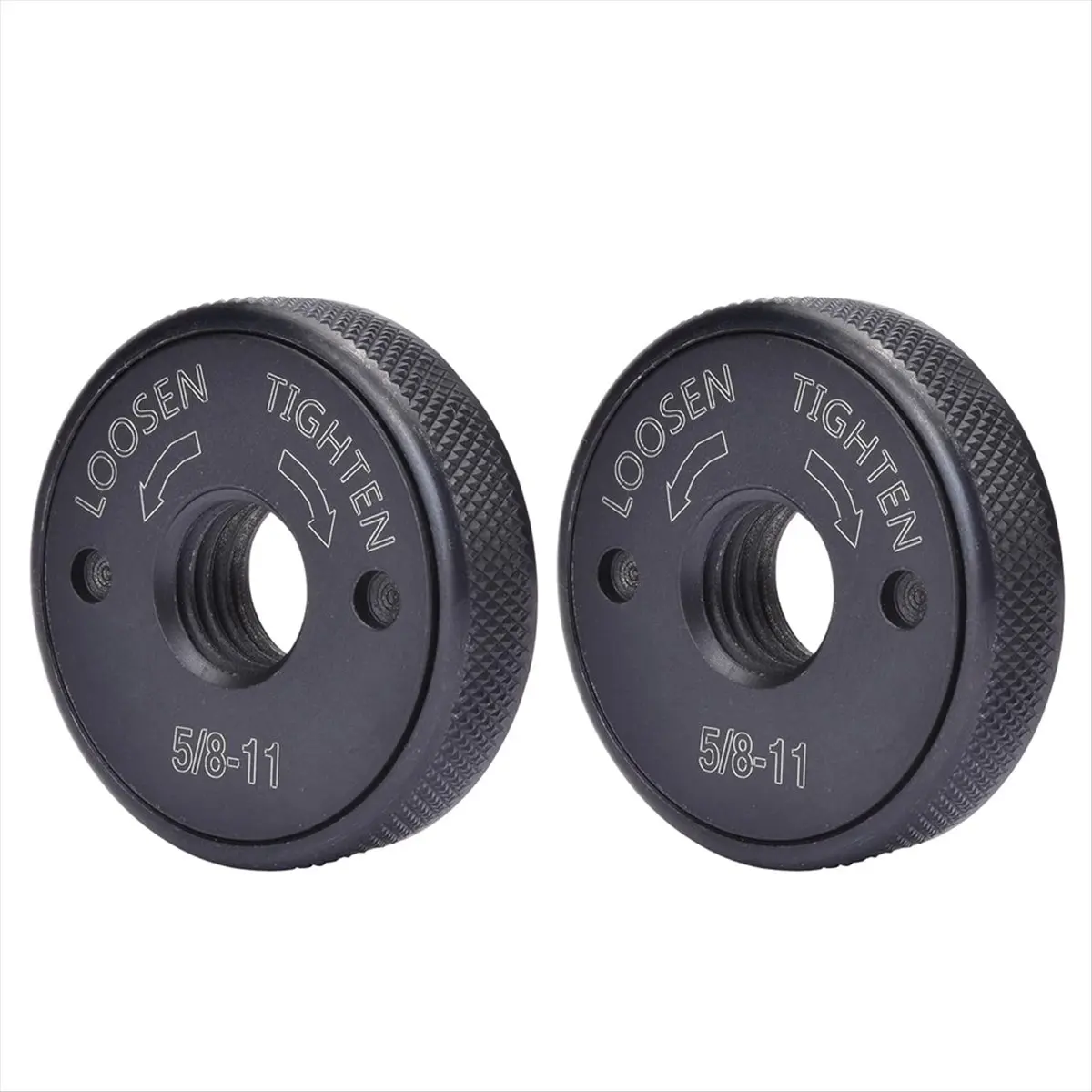 Rank! 5/8 Inch-11 Thread Angle Grinder Flange Nut, Self Tightening Lock Nut for Angle Grinder