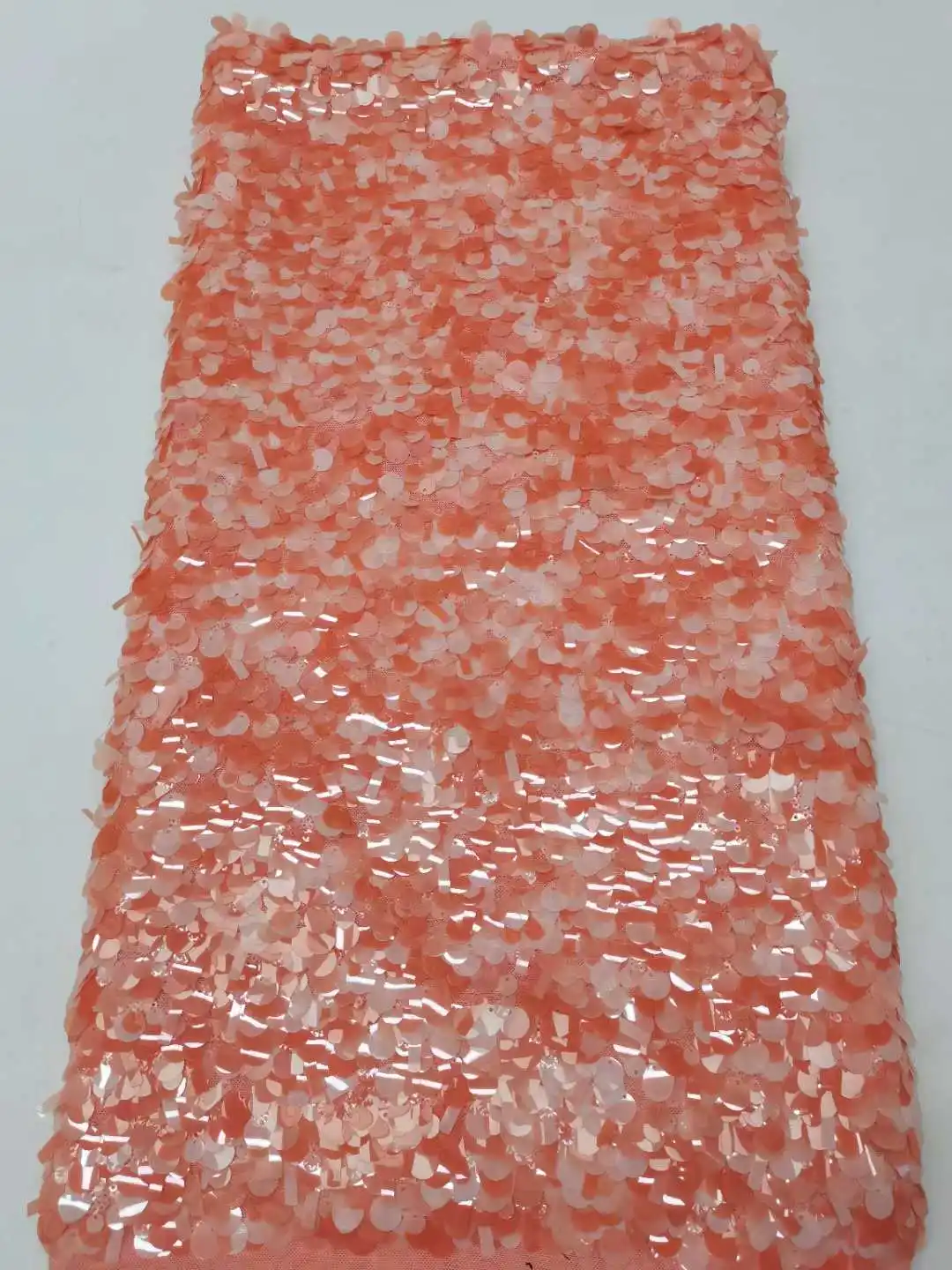 2025 Colorful sequined Fabric,Mulit sequins Embroidery French Tulle Net, African Lace For Weddings, Evening Dress, Party