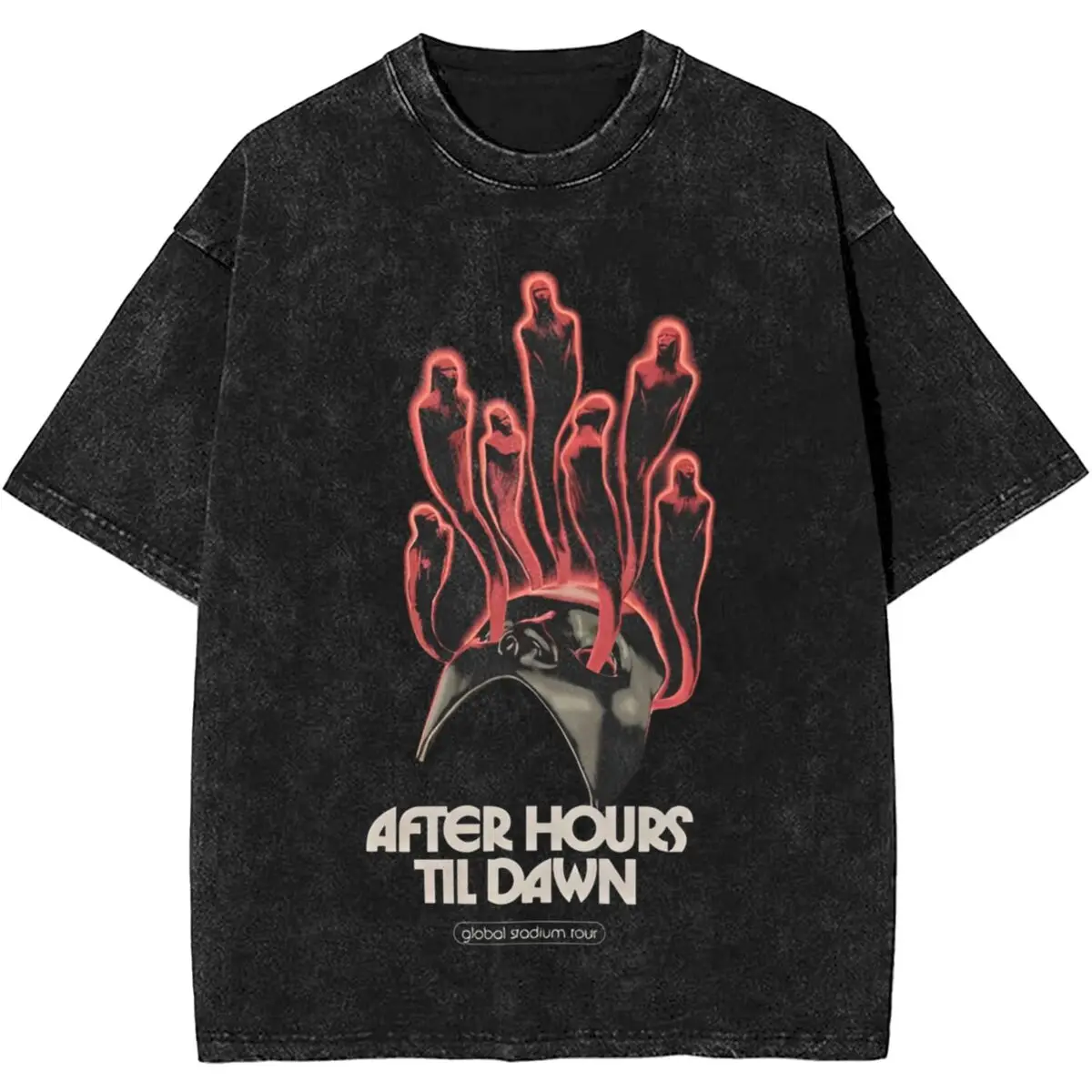 

Summer THE WEEKND After Hours Till Dawn Washed Shirts Apparel Harajuku T-Shirt Men Women Tees