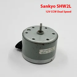 Sankyo SHW2L 12V CCW Dual Speed DC Vintage Cassette tape Deck Motor for Capstan Audio Recorder Player
