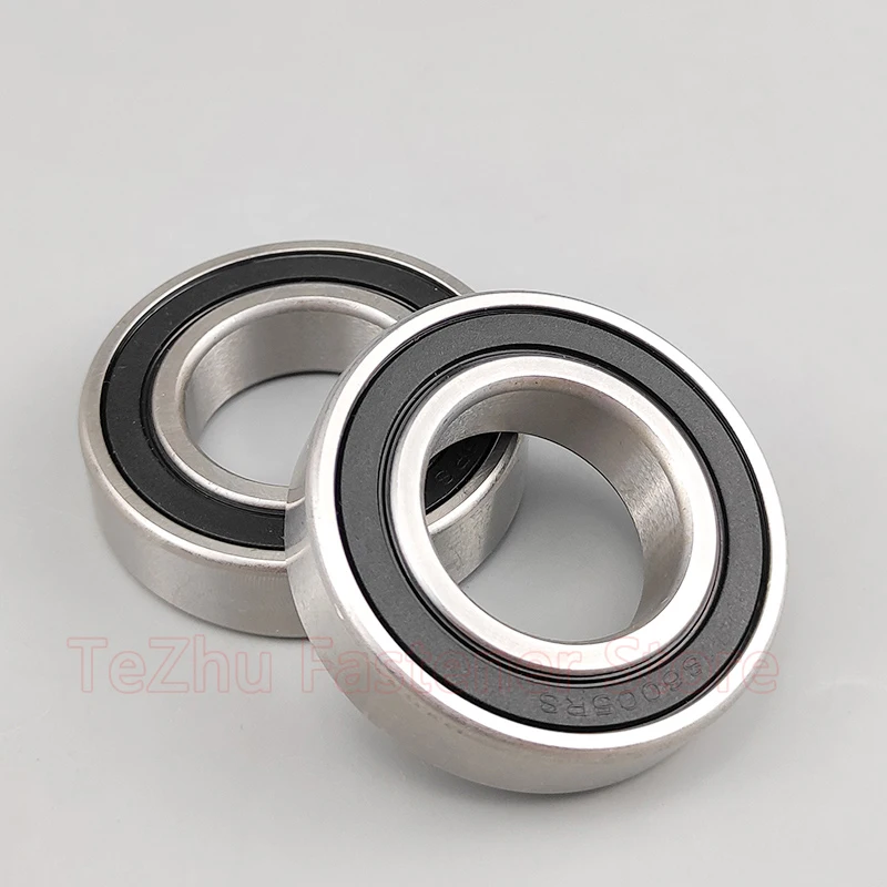 1pcs P5 Grade Stainless Steel Bicycle Ceramic Ball Bearings 6200 6201 6202 6203 6204 6205 6206 Double-sided Seal Hybrid Bearing
