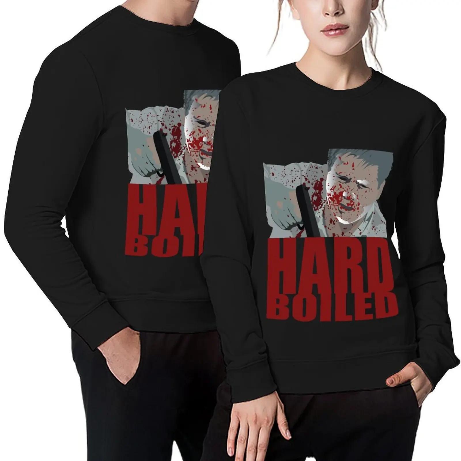 

Hard Boiled Pullover men's sweat-shirt set anime clothing aesthetic clothing tracksuit men sweatshirts