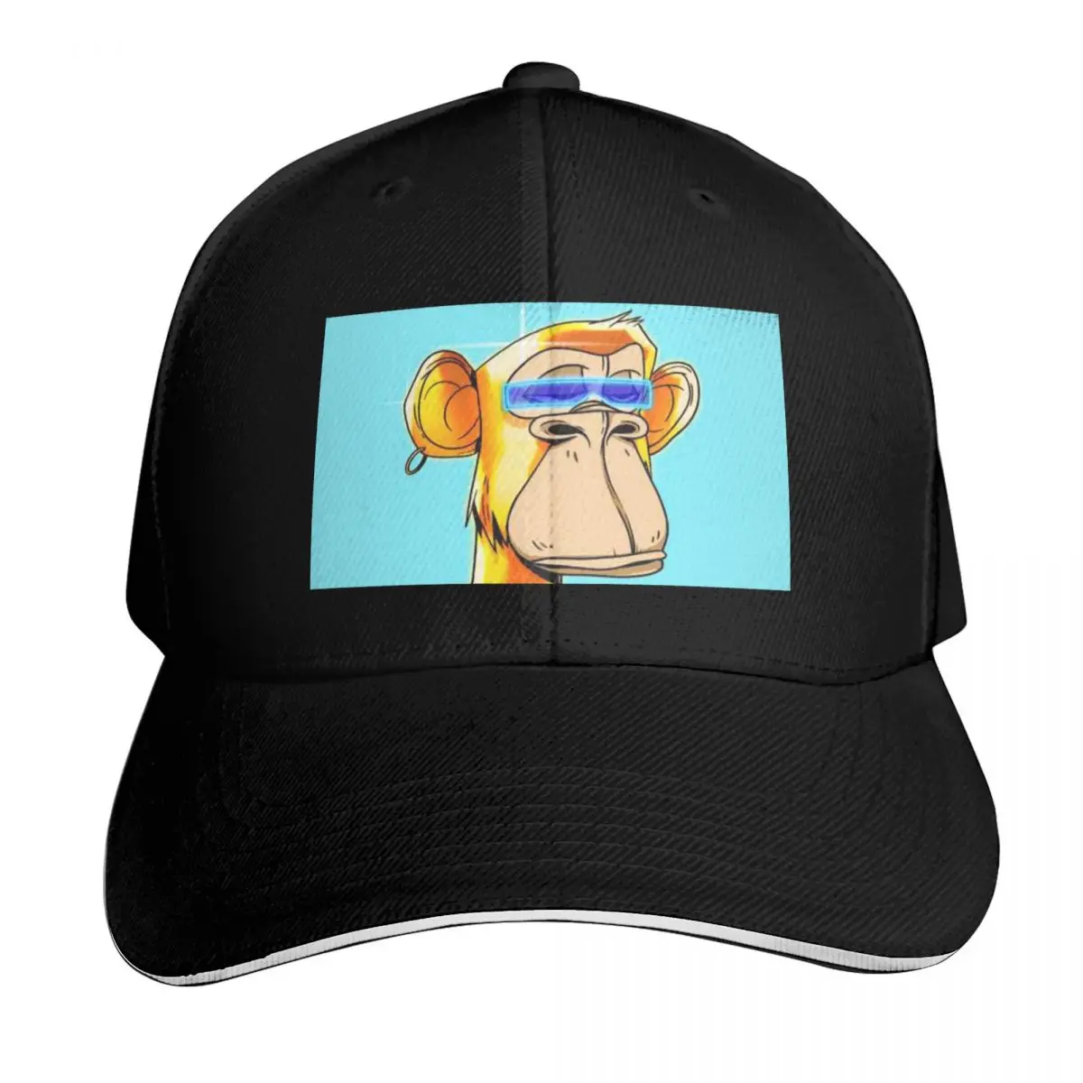 Casquette de baseball Bored Ape NFT (ne pas prendre de screenshot), chapeau de gentleman, chapeaux amusants, chapeau de fête, chapeau de soleil, chapeau de plage pour femmes, chapeau pour hommes