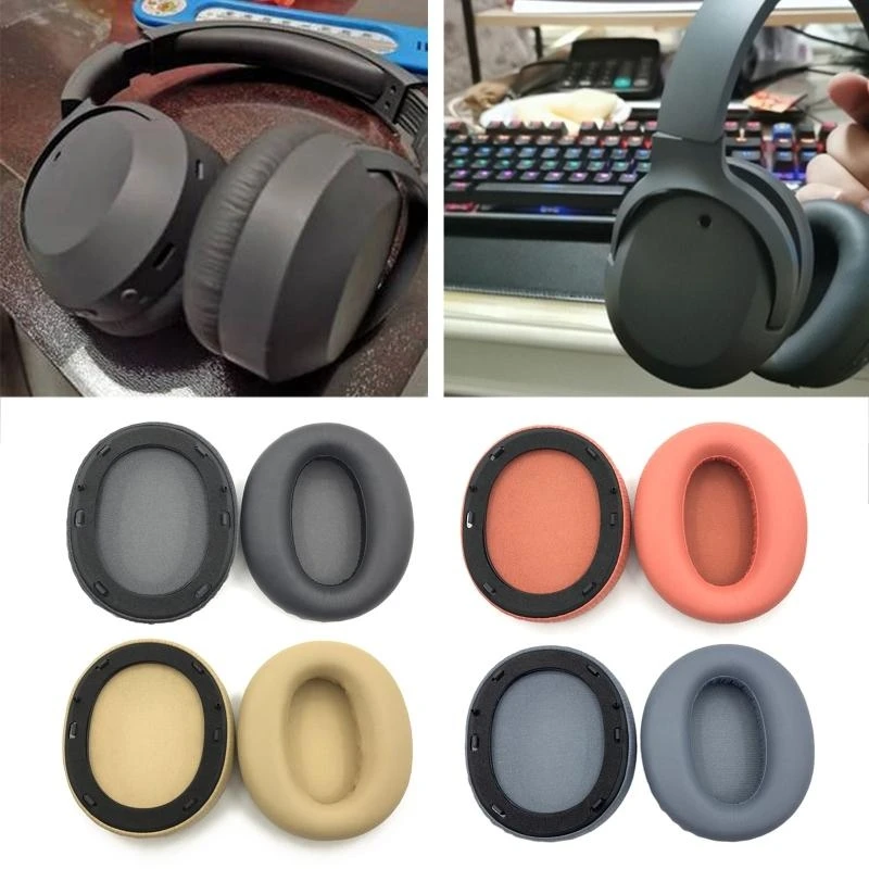  Plastic Buckle Earpads for EDIFIER W820NB Headphone Thicken Foam Cushion