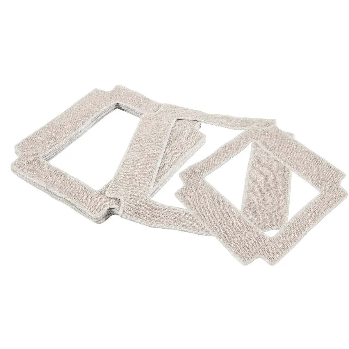 (AD11] 6PCS Window Cleaning Robot Mop Cloth Cleaning Rag Towel Dust Cloth Cleaning Cloth for YW910