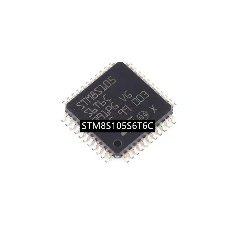 10pcs~50pcs/lot STM8S105S6T6C STM8S105S6T6 STM8S105S6 QFP44 New original